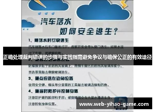 正确处理裁判错误的步骤与实践指南避免争议与确保公正的有效途径