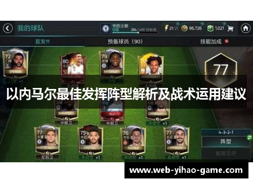 以内马尔最佳发挥阵型解析及战术运用建议